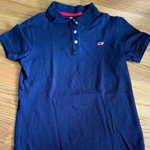 Vineyard Vines for Target Navy Polo with Red Whale Logo size 7/8